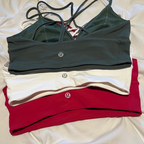 3 Lululemon Pushing Limits Sports Bras - Picture 1 of 3